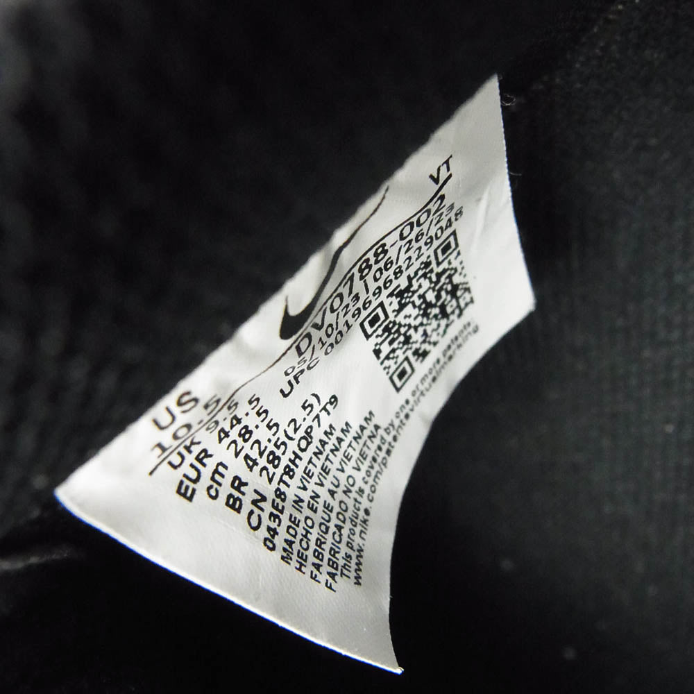 NIKE ナイキ DV0788-002 AIR FORCE 1 LOW BLACK WHITE エアフォース 1 ローカット スニーカー ブラック系 28.5cm【中古】