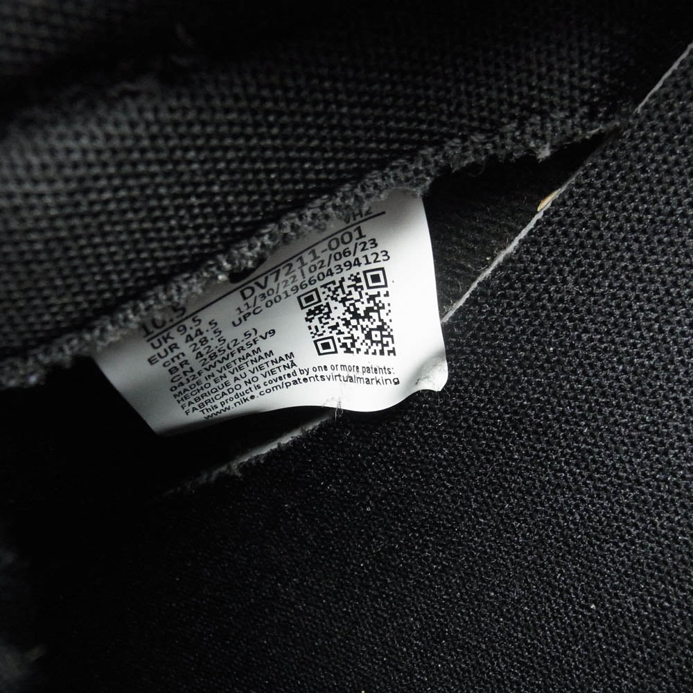 NIKE ナイキ DV7211-001 DUNK LOW RETRO PRM ダンク ブラックキャンパス ローカットスニーカー 28.5cm【中古】