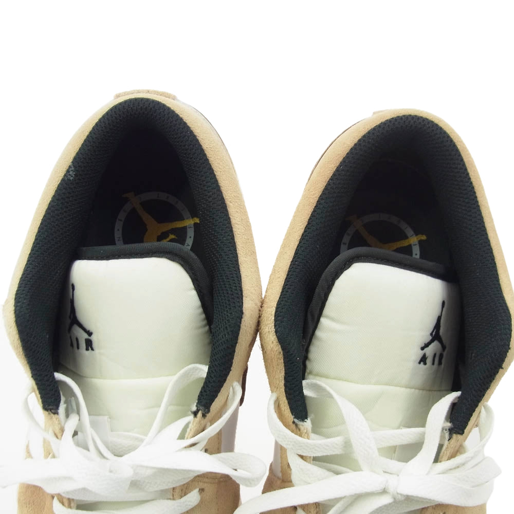 NIKE ナイキ DZ4130-201 Air Jordan 1 Low SE Brown Elephant Safari エアジョーダン AJ1 ローカット スニーカー ホワイト系 ベージュ系 28.5cm【中古】