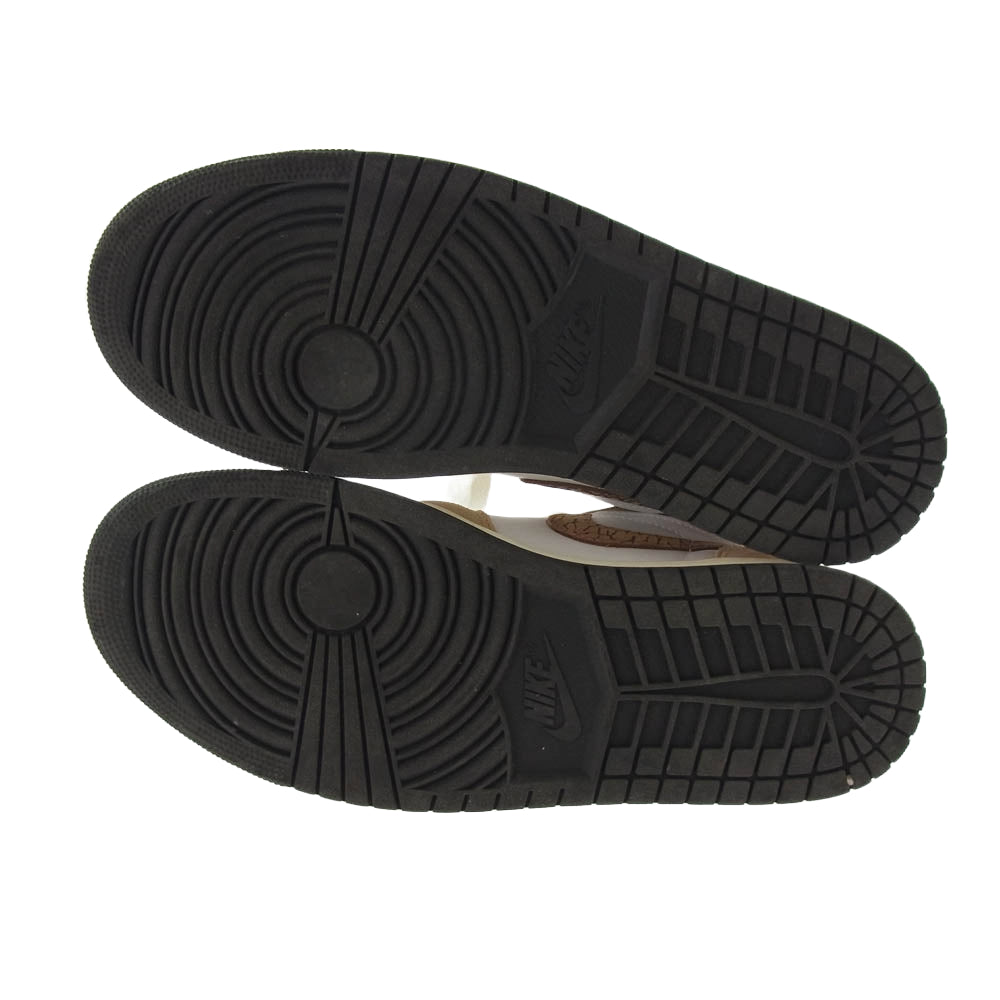 NIKE ナイキ DZ4130-201 Air Jordan 1 Low SE Brown Elephant Safari エアジョーダン AJ1 ローカット スニーカー ホワイト系 ベージュ系 28.5cm【中古】