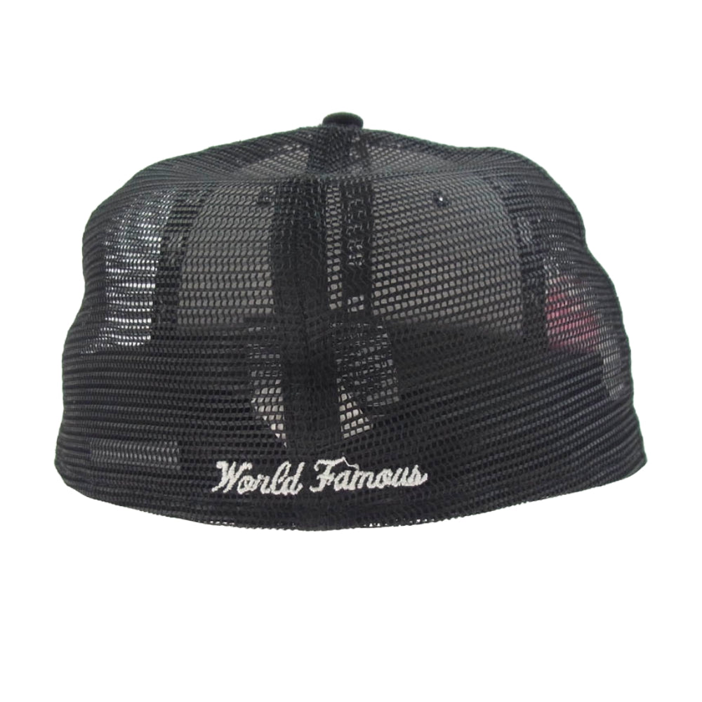 Supreme シュプリーム 24SS × New Era ニューエラ Box Logo Mesh Back ボックスロゴ メッシュ バック キャップ 帽子 ブラック系 61.5cm【中古】