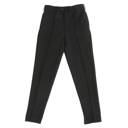 PRADA プラダ 23AW SPH311 テクニカルギャバジン ロング パンツ テーパード パンツ ブラック系 48【中古】