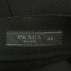 PRADA プラダ 23AW SPH311 テクニカルギャバジン ロング パンツ テーパード パンツ ブラック系 48【中古】