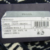 PRADA プラダ 21AW UMB258 総柄 カシミヤ混 ウール混 セーター ニット ネイビー系 50【中古】
