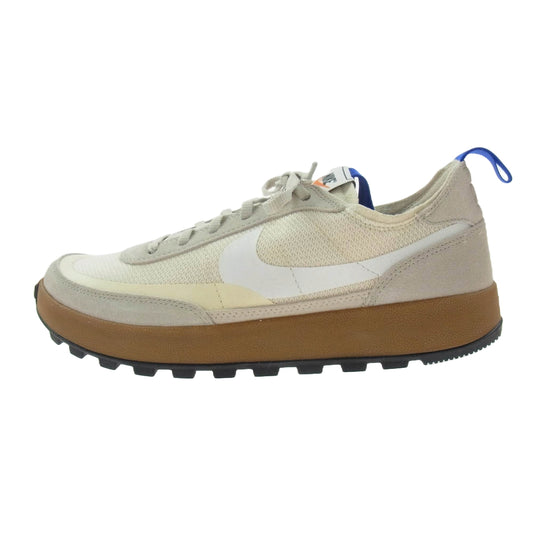 NIKE ナイキ DA6672-200 Tom Sachs × NikeCraft Women's General Purpose Shoe トムサックス × ナイキクラフト ウィメンズ ジェネラル パーパス シュー スニーカー ベージュ系 27cm【極上美品】【中古】