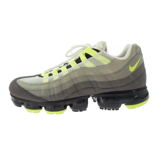 NIKE ナイキ AJ7292-001 Air Vapormax 95 Neon エアヴェイパー マックス 95 ネオン ローカットスニーカー グレー系 26.5cm【中古】