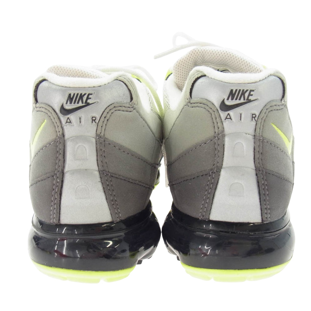NIKE ナイキ AJ7292-001 Air Vapormax 95 Neon エアヴェイパー マックス 95 ネオン ローカットスニーカー グレー系 26.5cm【中古】
