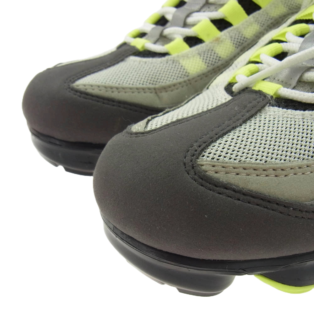 NIKE ナイキ AJ7292-001 Air Vapormax 95 Neon エアヴェイパー マックス 95 ネオン ローカットスニーカー グレー系 26.5cm【中古】