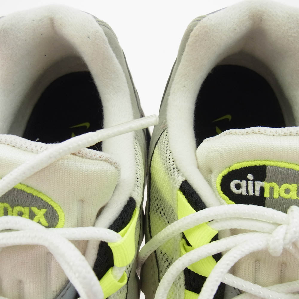 NIKE ナイキ AJ7292-001 Air Vapormax 95 Neon エアヴェイパー マックス 95 ネオン ローカットスニーカー グレー系 26.5cm【中古】