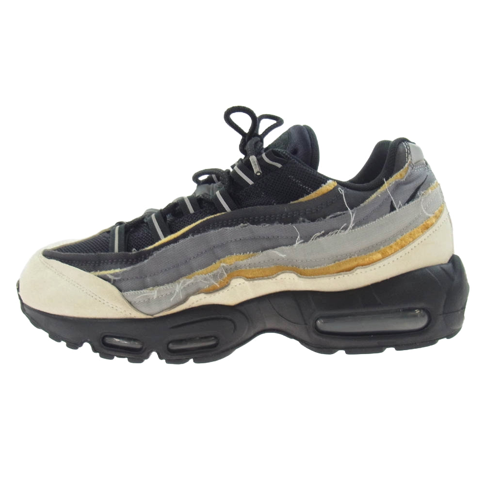 NIKE ナイキ CU8406-101 × COMME des GAR?ONS コムデギャルソン Air Max 95 Charcoal エアマックス チャコール ローカットスニーカー グレー系 マルチカラー系 26.5cm【中古】