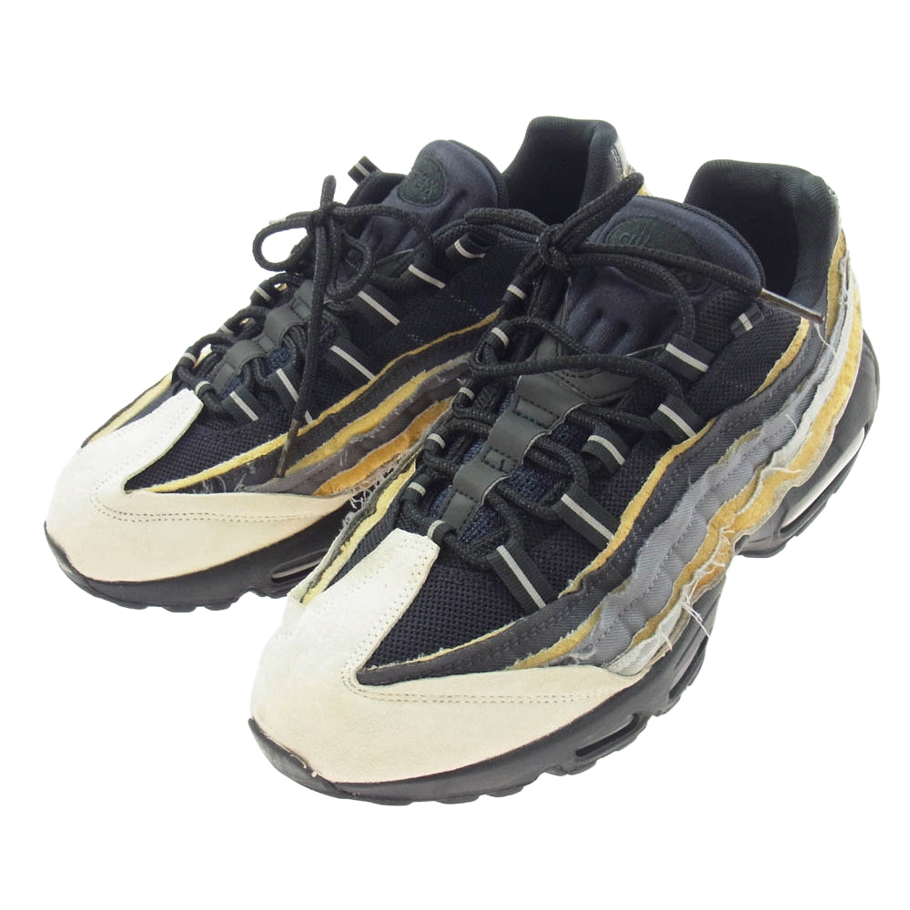 NIKE ナイキ CU8406-101 × COMME des GAR?ONS コムデギャルソン Air Max 95 Charcoal エアマックス チャコール ローカットスニーカー グレー系 マルチカラー系 26.5cm【中古】