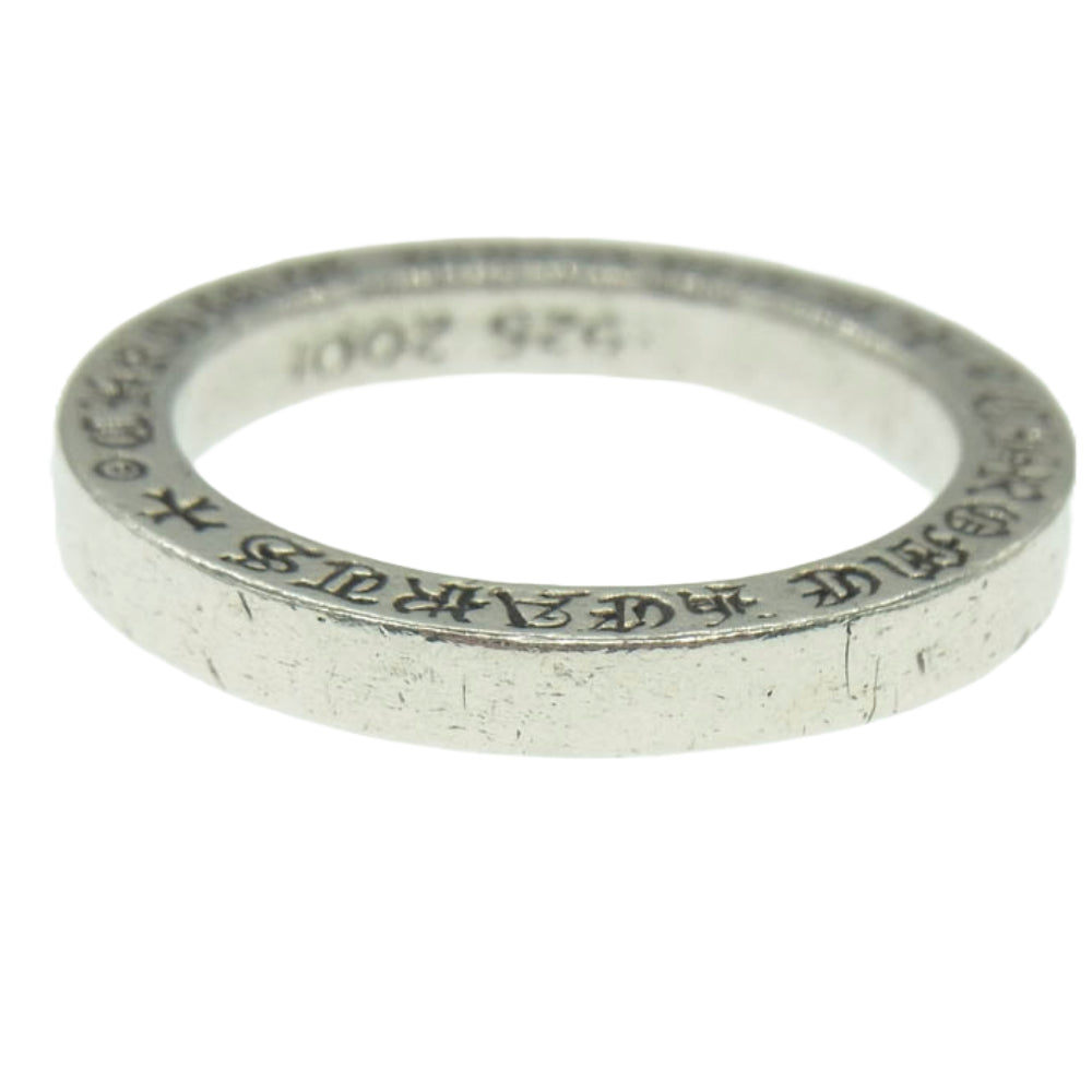 CHROME HEARTS クロムハーツ（原本無） 3mm SPACER PLN 3mm スペーサープレーン シルバー リング シルバー系 18.5号【中古】