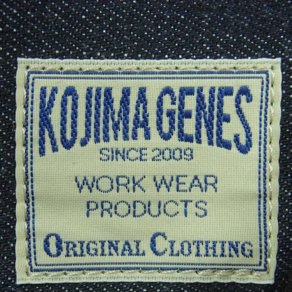 KOJIMA GENES 児島ジーンズ デニム ウエストバッグ ボディバッグ インディゴブルー系【中古】