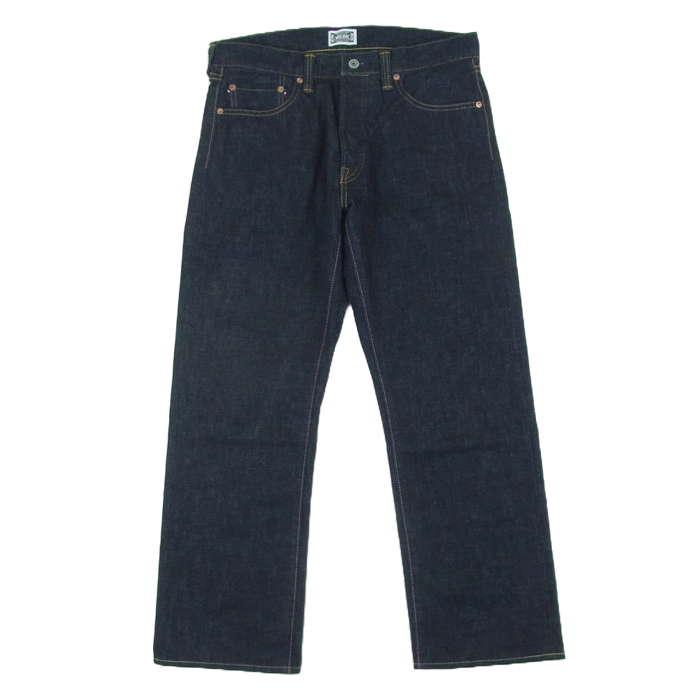 MOMOTARO JEANS 桃太郎ジーンズ MXJE 3203 13oz Selvedge Denim SLIM STRAIGHT セルヴィッジデニム スリムストレート デニム パンツ インディゴブルー系 W33【中古】