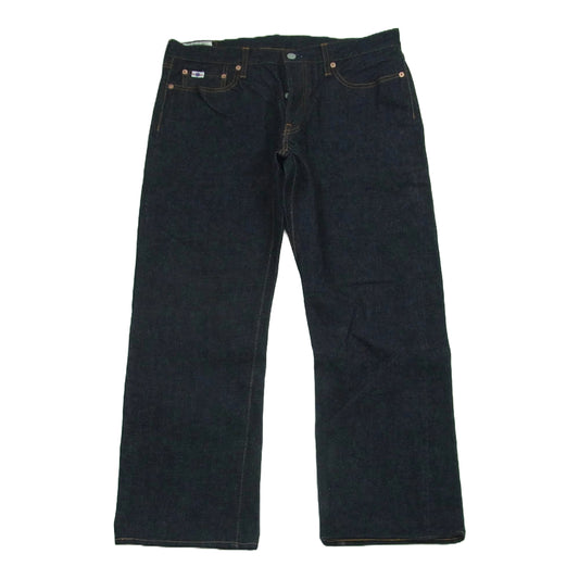 STUDIO D’ARTISAN ステュディオダルチザン SD-103 15oz タイト ストレート デニム パンツ インディゴブルー系 36【中古】