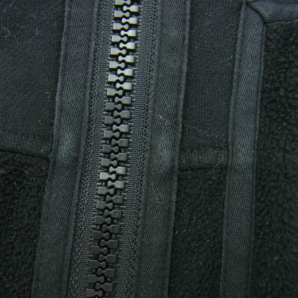 CALVIN KLEIN カルバンクライン Jeans ジーンズ CK ワッペン フリース ジャケット ブラック系 L ブラック系 L【中古】