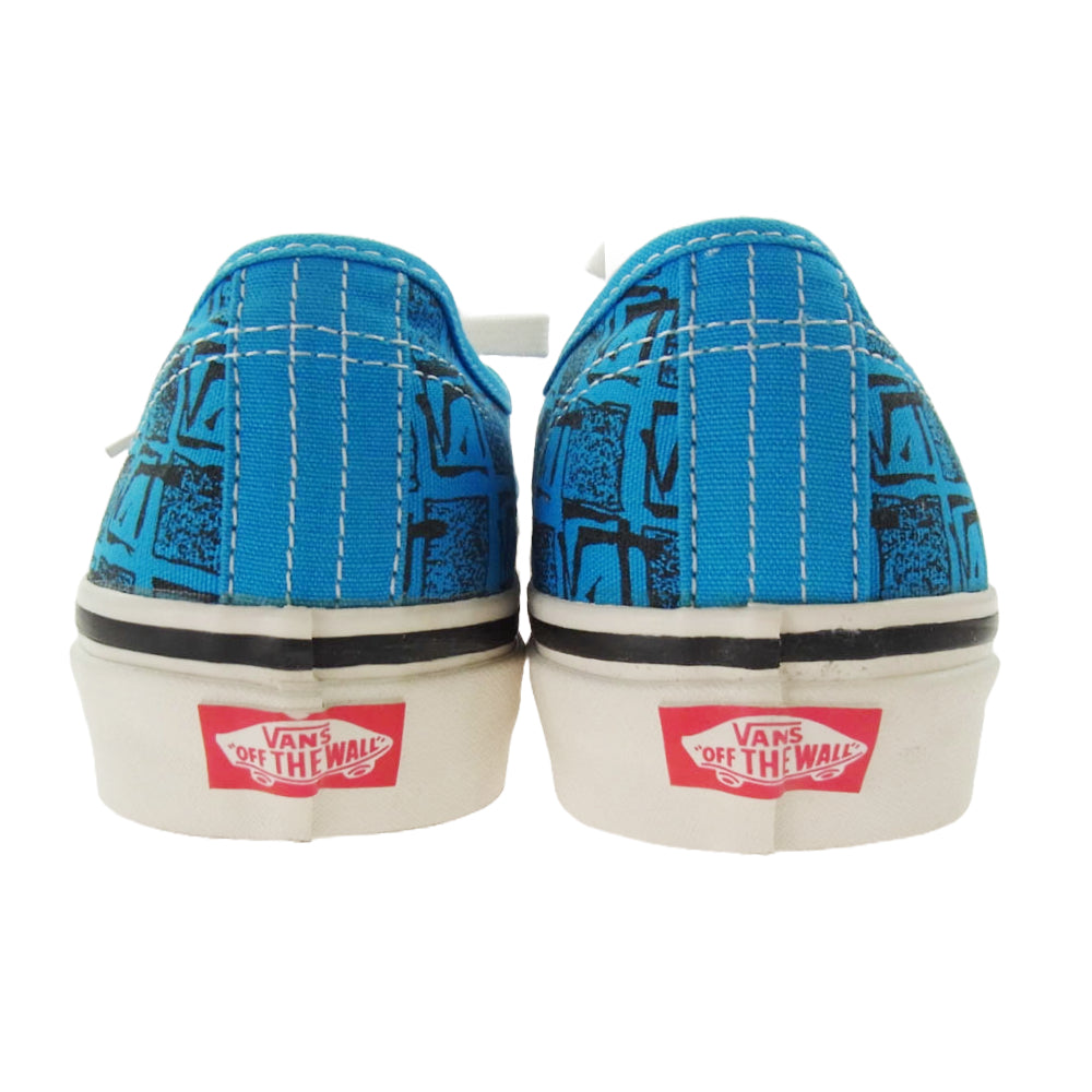 VANS バンズ VN0A38ENU69 Anaheim Factory  Authentic 44 DX  アナハイム ファクトリー オーセンティック スニーカー ブルー ブルー系 27cm【美品】【中古】