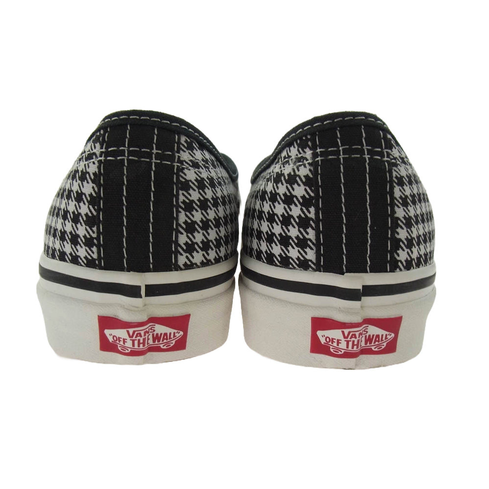 VANS バンズ VN0A4BVYYER Anaheim Factory Authentic 44 Dx Og Hounds アナハイム ファクトリー オーセンティック スニーカー ブラック系 ホワイト系 27cm【美品】【中古】