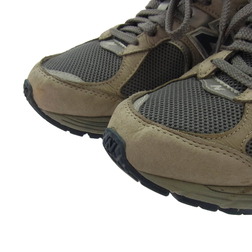 NEW BALANCE ニューバランス ML2002RA LIFESTYLE モデル ローカット スニーカー グレー系 26.5cm【中古】