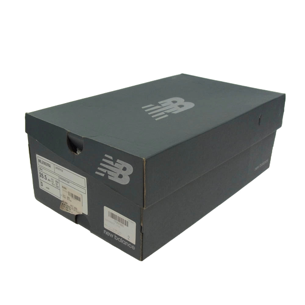 NEW BALANCE ニューバランス ML2002RA LIFESTYLE モデル ローカット スニーカー グレー系 26.5cm【中古】
