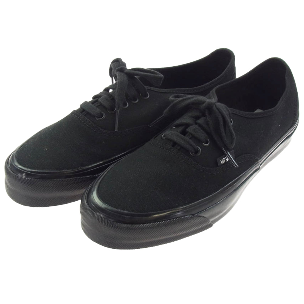 VANS バンズ VN0007QZBKA Authentic Reissue 44 Triple Black オーセンティック リシュー44 トリプルブラック スニーカー ブラック系 27cm【極上美品】【中古】