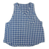 PORTER CLASSIC ポータークラシック HAWAIIAN DENIM ハワイアンデニム PALAKA PULLOVER VEST パラカ プルオーバー ベスト チェック柄 インディゴブルー系 1【中古】