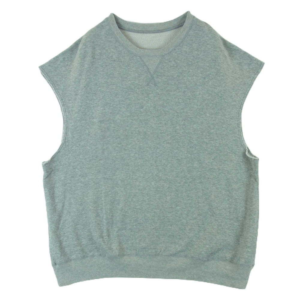 PORTER CLASSIC ポータークラシック PEACE COTTON KATSU VEST ピース コットン スウェット ベスト 日本製 グレー系 3【中古】