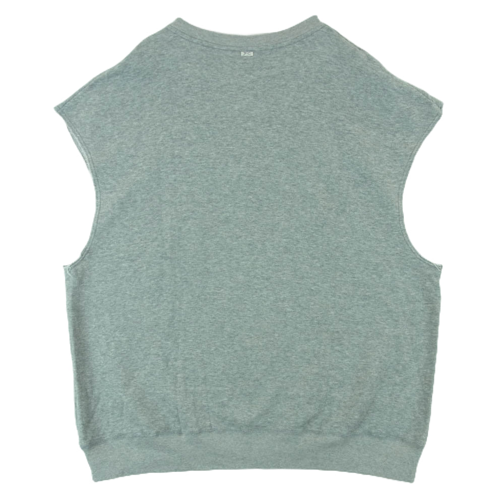 PORTER CLASSIC ポータークラシック PEACE COTTON KATSU VEST ピース コットン スウェット ベスト 日本製 グレー系 3【中古】