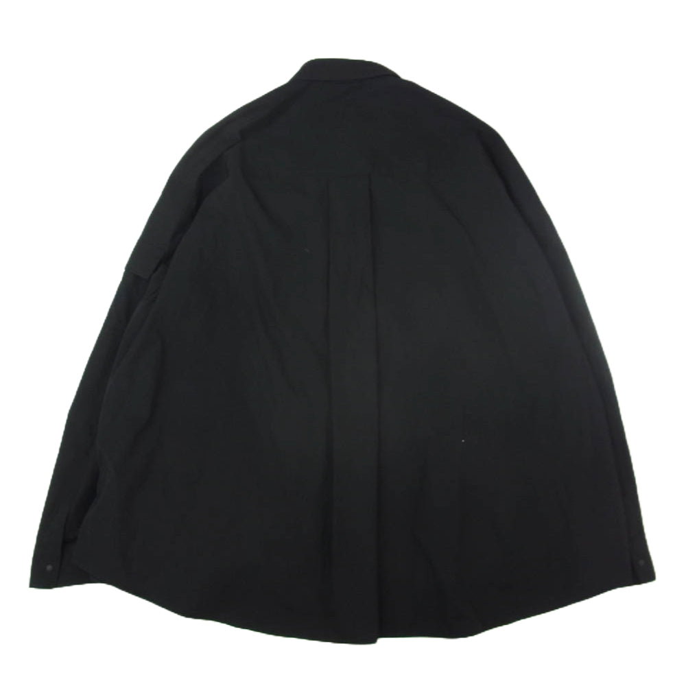 FreshService フレッシュサービス 23AW FSW-23-SH＿170 DRY TYPEWRITER TACTICAL POCKET L/S SHIRT テクニカル ポケット シャツ 長袖 ブラック系 OS【中古】
