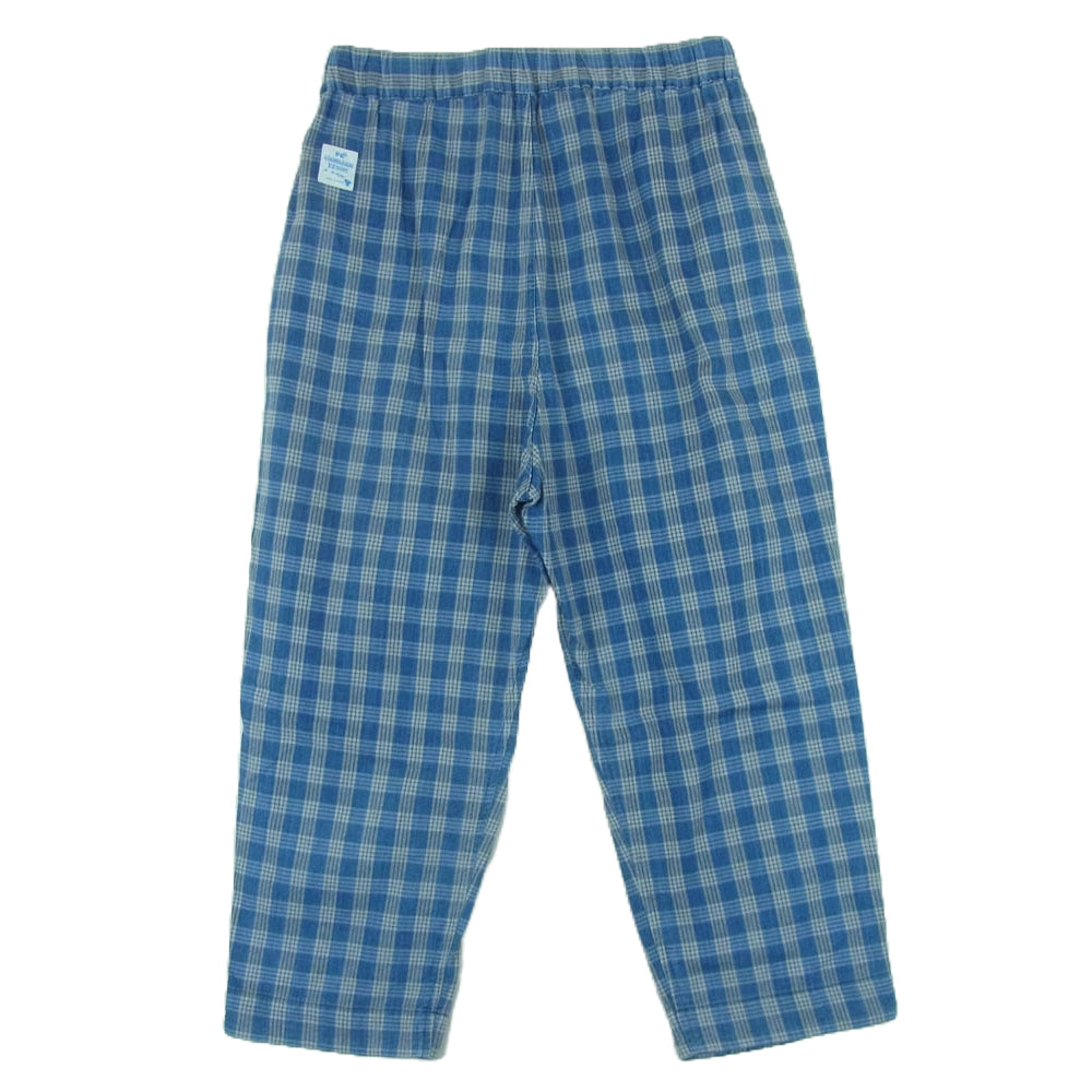 PORTER CLASSIC ポータークラシック HAWAIIAN DENIM ハワイアン デニム PALAKA EASY PANTS パラカ イージー チャック パンツ インディゴブルー系 3【中古】