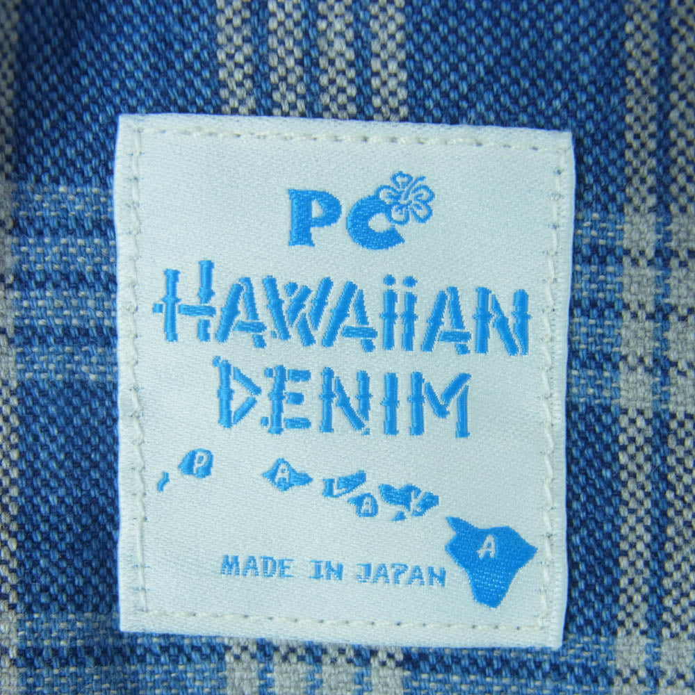 PORTER CLASSIC ポータークラシック HAWAIIAN DENIM ハワイアン デニム PALAKA EASY PANTS パラカ イージー チャック パンツ インディゴブルー系 3【中古】