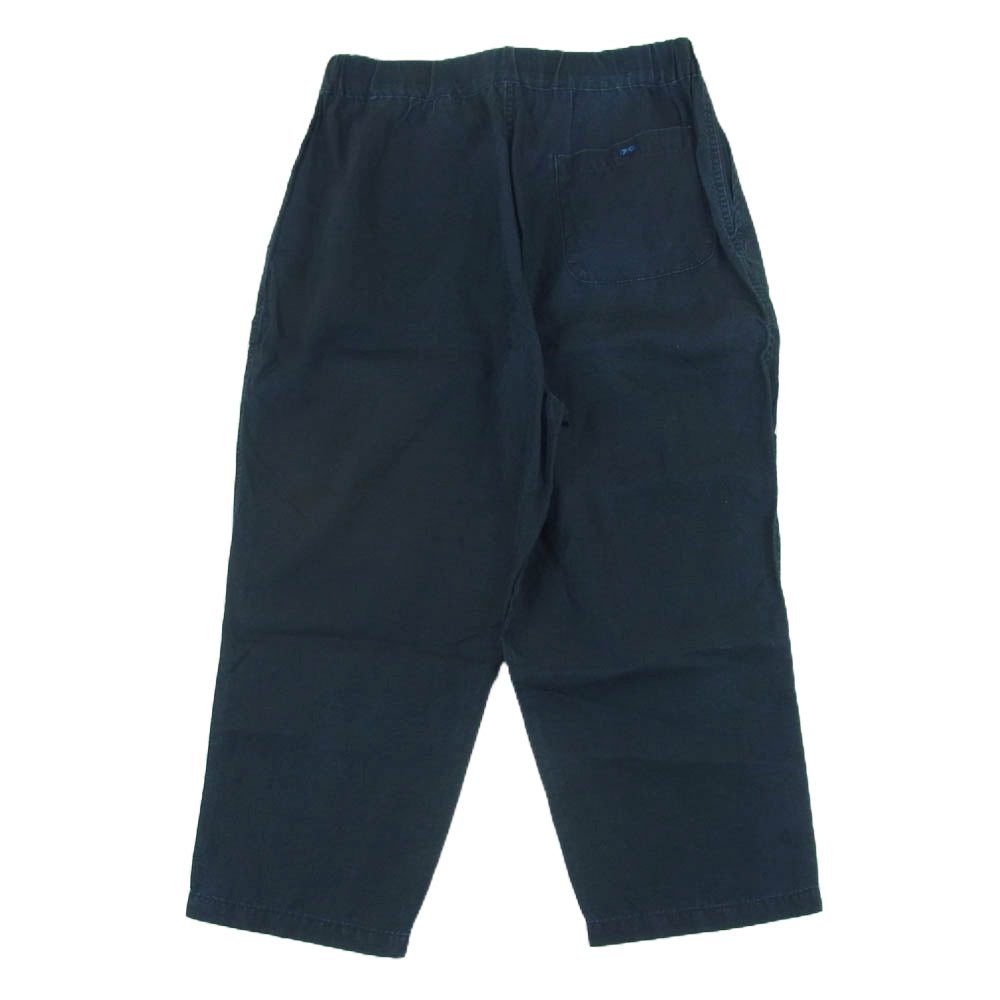 PORTER CLASSIC ポータークラシック FARMER'S LINEN PANTS ファーマーズ リネン パンツ ネイビー系 2【中古】