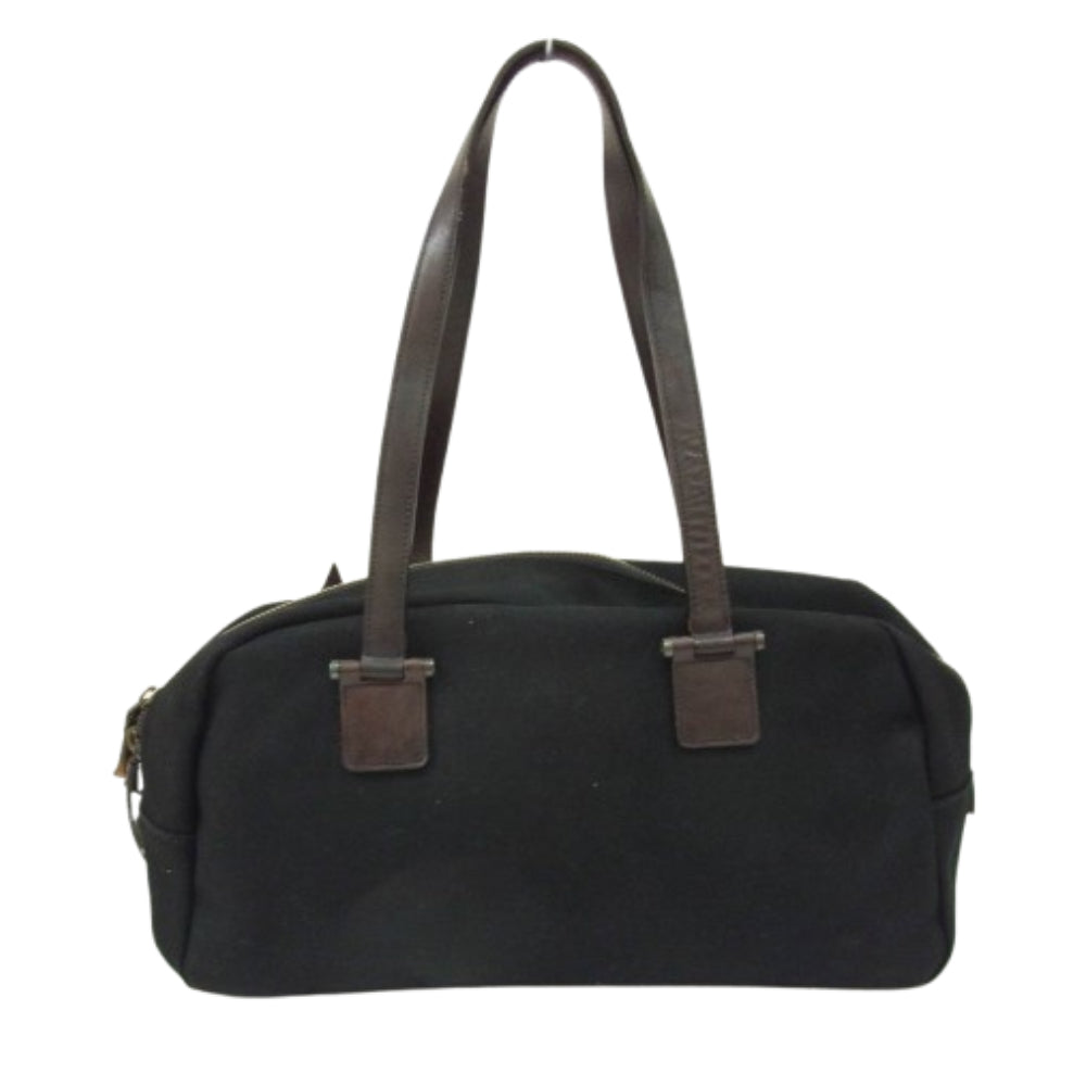 agnes b. アニエスベー ブラックデニム トートバッグ ブラック系【中古】