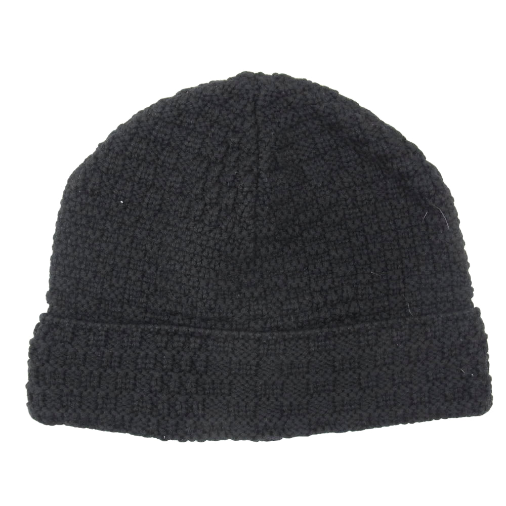 MAISON MARTIN MARGIELA メゾンマルタンマルジェラ ウール ニット帽 ブラック系 L【中古】