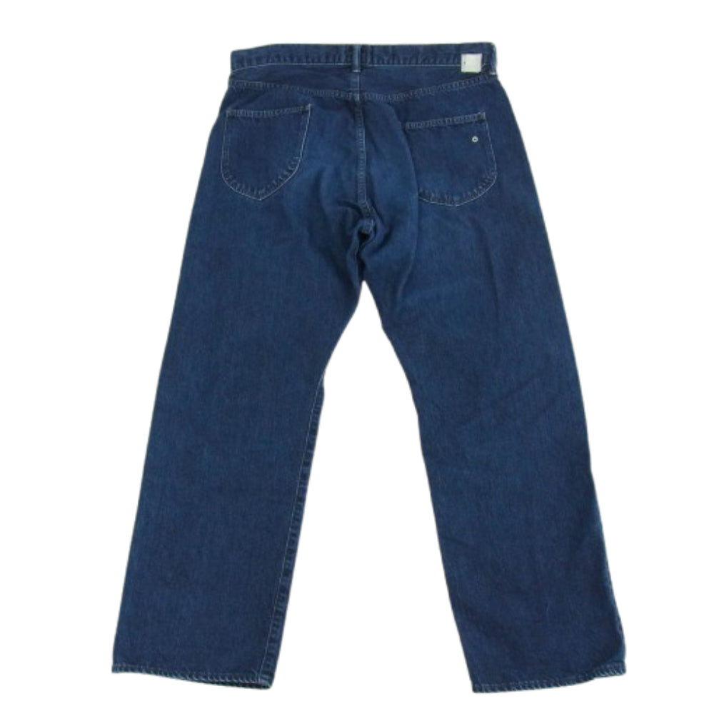 POST OVERALLS ポストオーバーオールズ 1397-12DW No.2 Five Pocket 12oz. selvedge deep washed denim indigo セルビッチ デニム インディゴ インディゴブルー系 XL【中古】