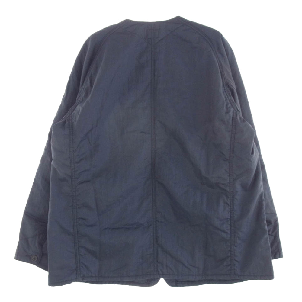 POST OVERALLS ポストオーバーオールズ 23FW 3113DV-CTN Crinkle Taffeta w Thinsulate navy クリンクル タフタ ウィズ シンサレート ネイビー ナイロン ジャケット ダークネイビー系 XL【中古】