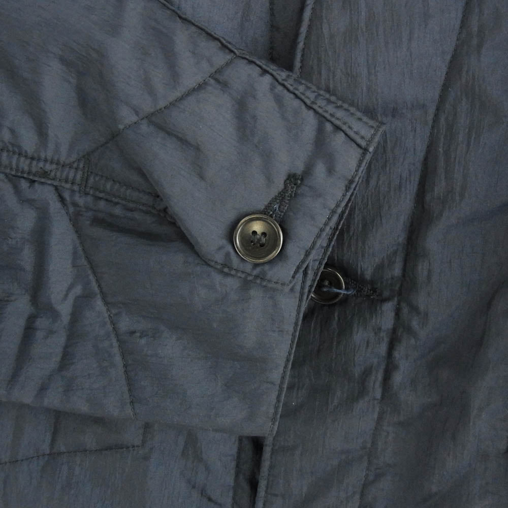 POST OVERALLS ポストオーバーオールズ 23FW 3113DV-CTN Crinkle Taffeta w Thinsulate navy クリンクル タフタ ウィズ シンサレート ネイビー ナイロン ジャケット ダークネイビー系 XL【中古】