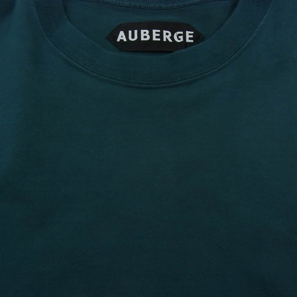 オーベルジュ 無地 半袖 Tシャツ GREEN グリーン コットン Tee グリーン系 44【中古】
