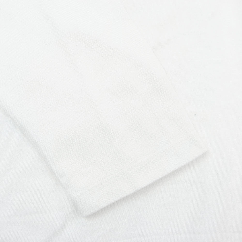 オーベルジュ 無地 長袖 Tシャツ WHITE ホワイト コットン Tee ホワイト系 44【中古】