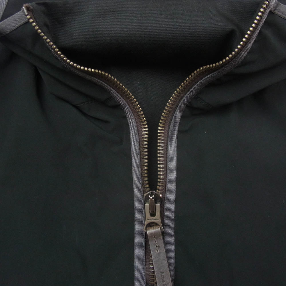 ACNE STUDIOS アクネストゥディオズ 19AW FN-MN-OUTW000140 アノラック パーカー ナイロン ジャケット ブラック系 48【中古】