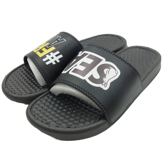 WIND AND SEA ウィンダンシー 20SS × FR2 SHOWER SANDAL エフアールツー シャワー サンダル ブラック系 42/43【極上美品】【中古】