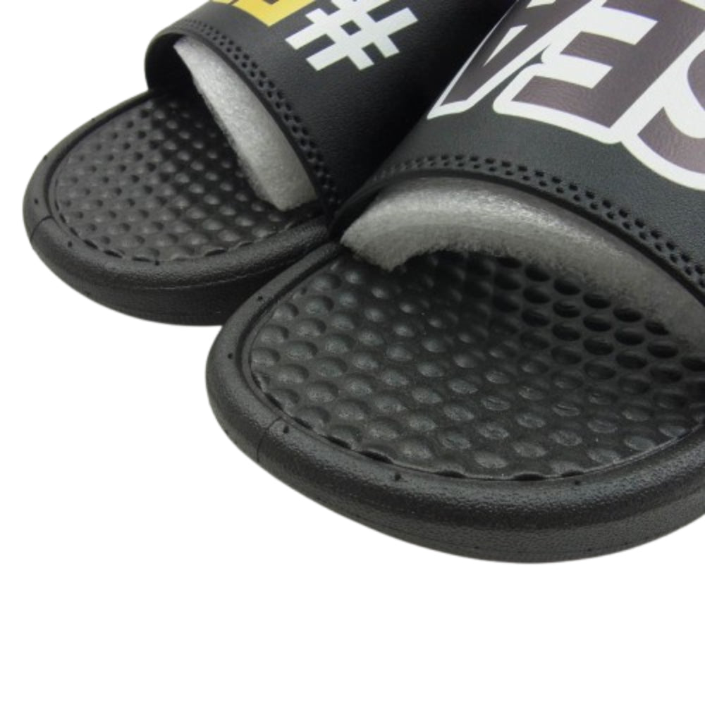 WIND AND SEA ウィンダンシー 20SS × FR2 SHOWER SANDAL エフアールツー シャワー サンダル ブラック系 42/43【極上美品】【中古】