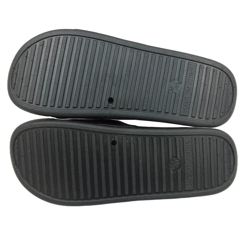 WIND AND SEA ウィンダンシー 20SS × FR2 SHOWER SANDAL エフアールツー シャワー サンダル ブラック系 42/43【極上美品】【中古】