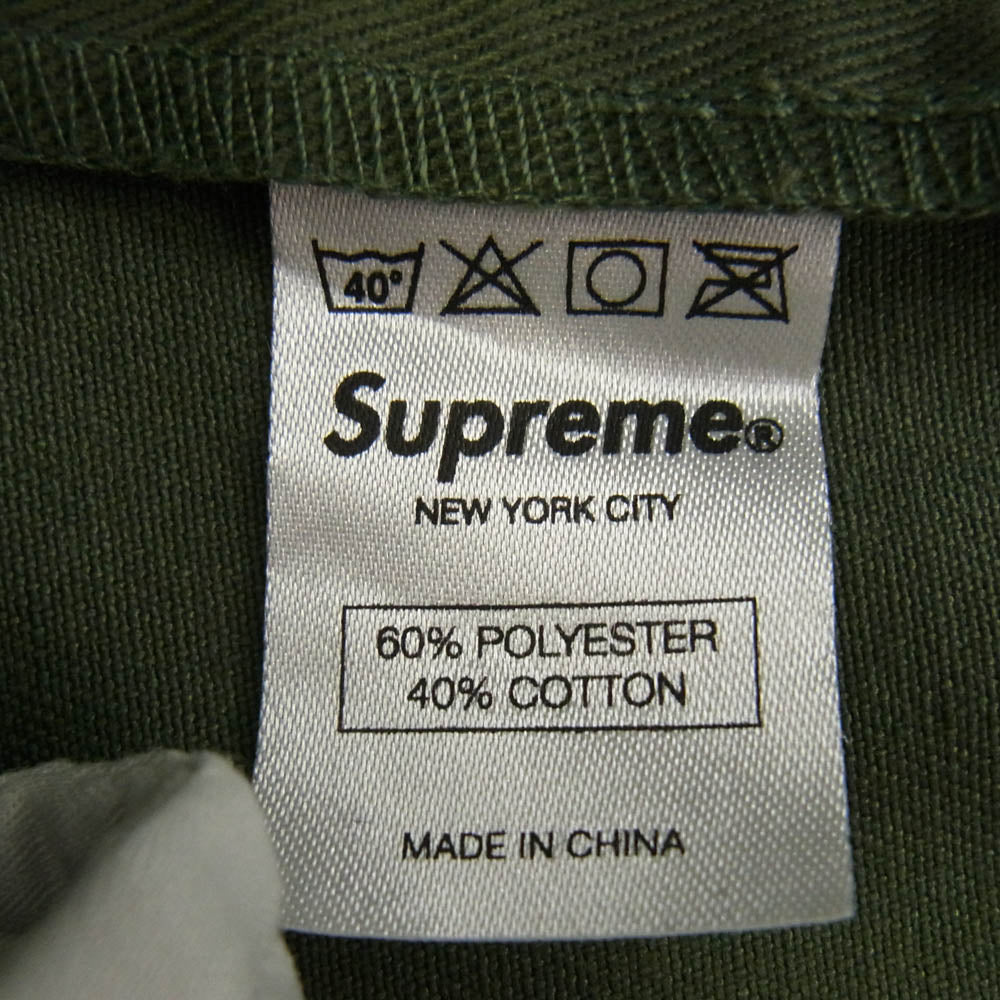 Supreme シュプリーム Work Short ワークショーツ ショート パンツ チノ グリーン系 32 カーキ系 32【中古】