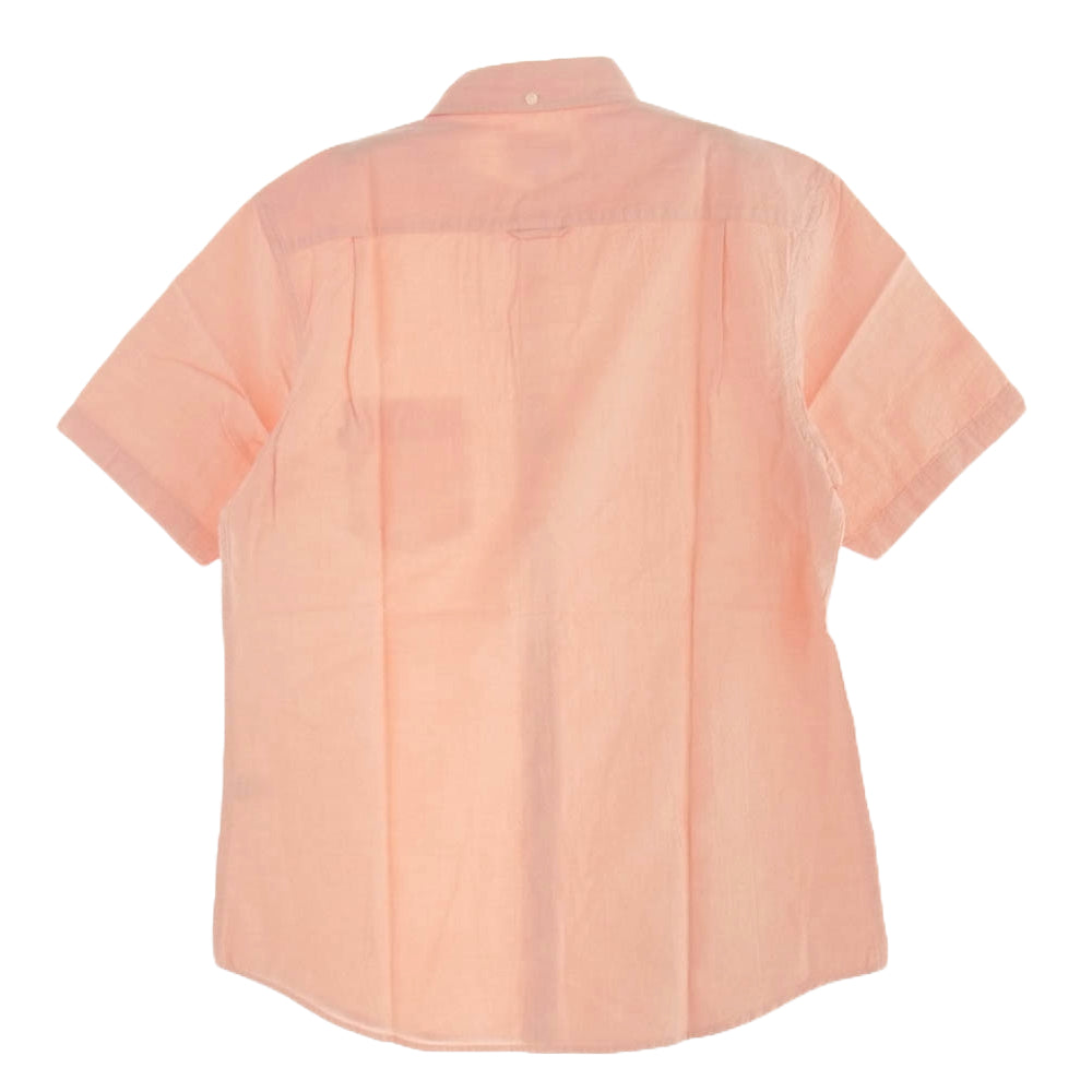 Supreme シュプリーム BD S/S Oxford Shirt ボタンダウン オックスフォード 半袖 シャツ オレンジ系 M サーモンピンク系 M【中古】