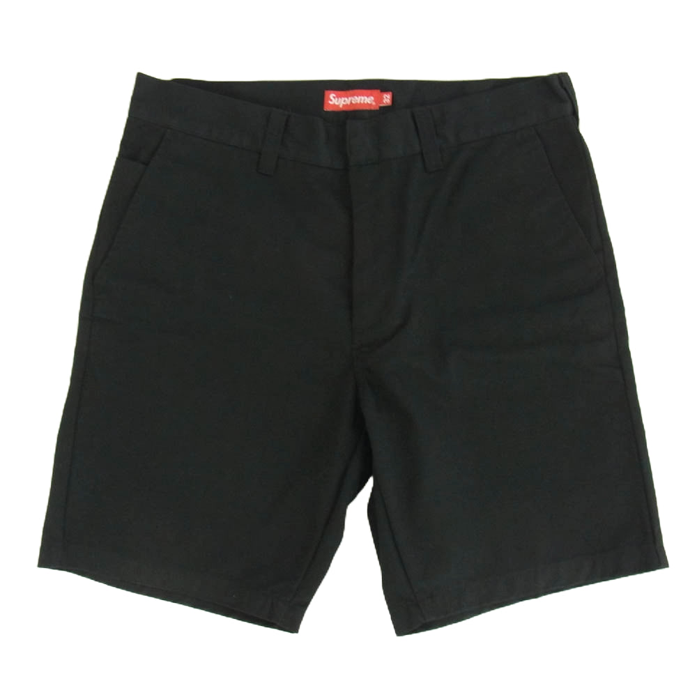 Supreme シュプリーム Work Short ワークショーツ ショート パンツ チノ ブラック系 32 ブラック系 32【中古】