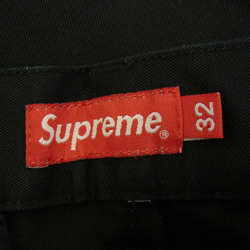 Supreme シュプリーム Work Short ワークショーツ ショート パンツ チノ ブラック系 32 ブラック系 32【中古】