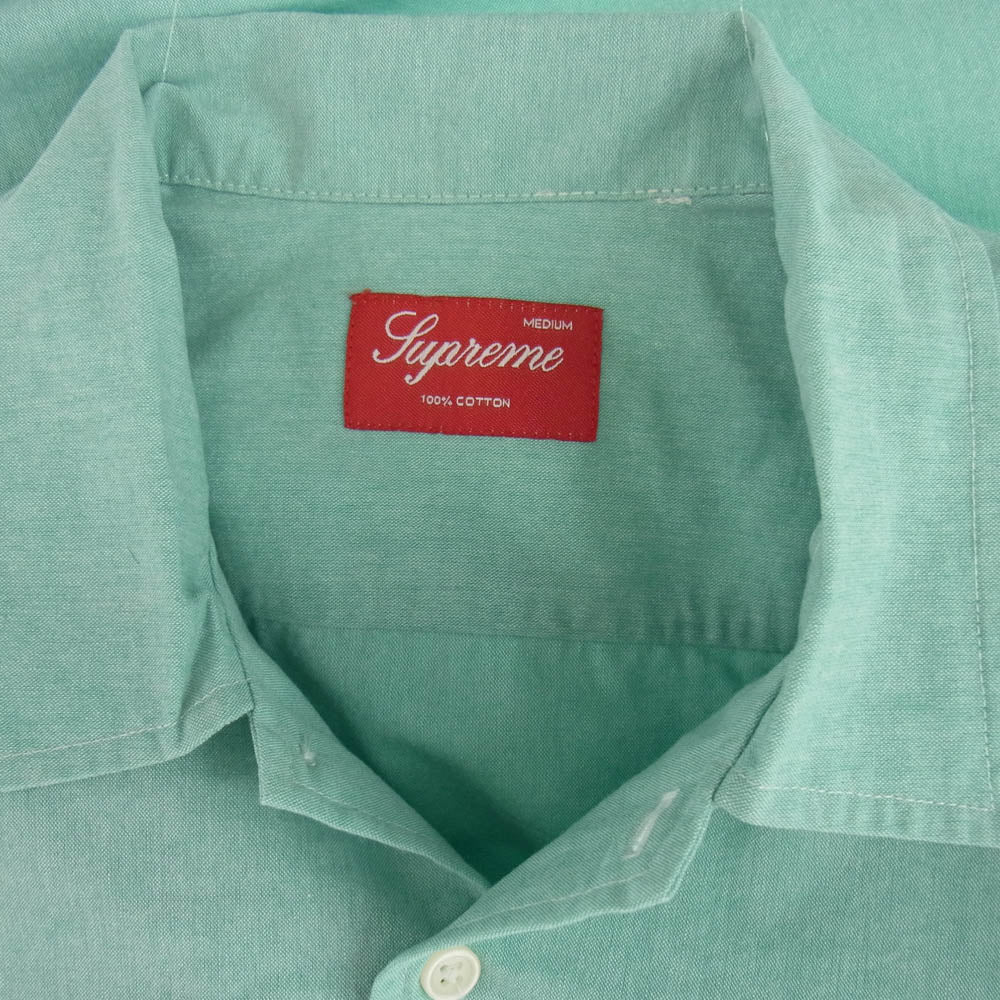 Supreme 半袖シャツ M Supreme シュプリーム S/S Oxford Shirt オックスフォード 半袖 シャツ