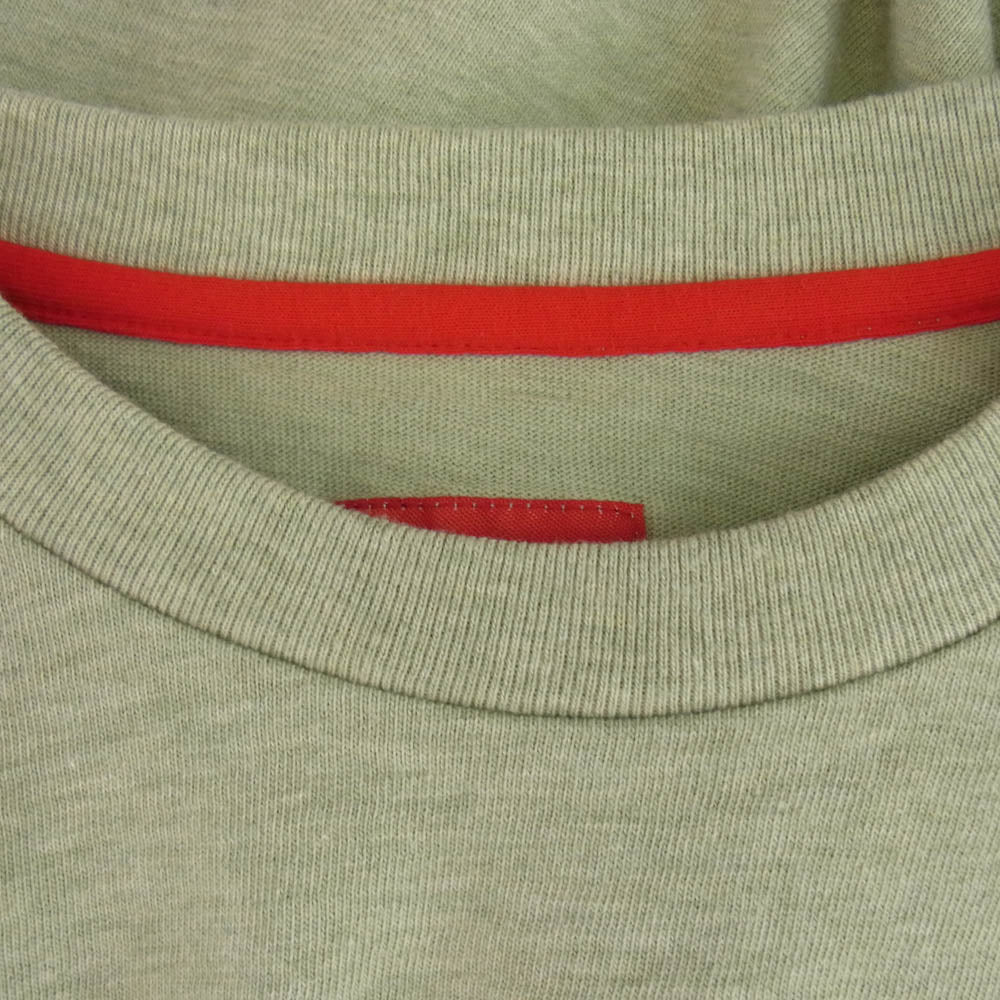 Supreme シュプリーム S/S Pocket Tee  半袖 ポケット Tシャツ グリーン系 M グリーン系 M【極上美品】【中古】