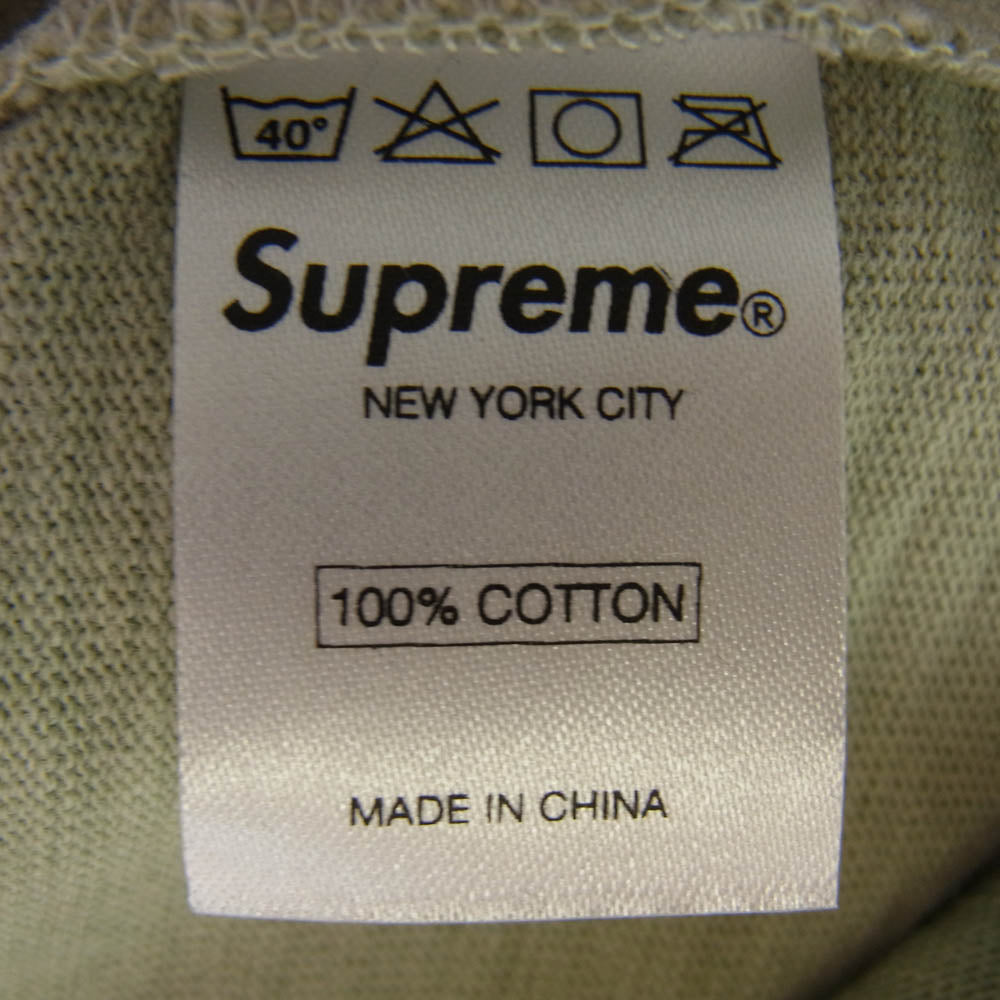 Supreme シュプリーム S/S Pocket Tee  半袖 ポケット Tシャツ グリーン系 M グリーン系 M【極上美品】【中古】